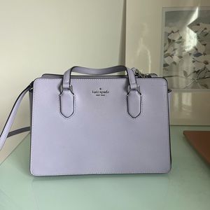Kate Spade light purple handbag and crossbody